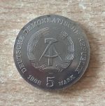 DDR Münze 5 Mark 1968 Robert Koch