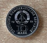 DDR 10 Mark 1981 Münzprägung in Berlin700 Jahre