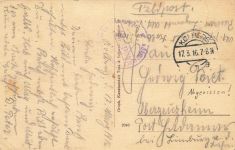 Nettelbeck-Gneisenau-Denkmal in Ostseebad Kolberg Pommern Postkarte AK 1916