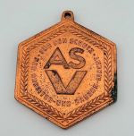 DDR Medaille ASV Militärpolitische Hochschule Wilhelm Pieck in Bronze