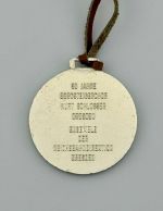DDR Medaille 50 Jahre Bergsteigerchor Kurt Schlosser Dresden 1977