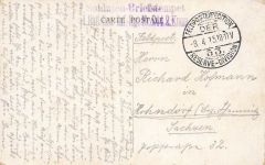 Ansicht Bahnhof in Furnes Frankreich Postkarte AK 1915