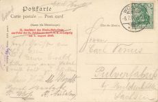 Burg Katz und St. Goarshausen am Rhein Rheinland-Pfalz Postkarte AK 1907