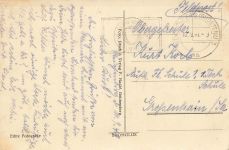 Hotel Imperial in Reichenberg Sudeten Postkarte AK 1941