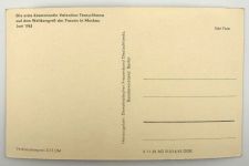 Erste Kosmonautin Valentina Tereschkowa auf dem Weltkongress 1963 Postkarte AK