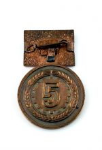 DDR Abzeichen für gute Leistungen im Berufswettbewerb Bronze 1958