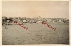 Blick auf die zerstörte Stadt Rostow Russland Ostfront
