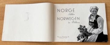Norwegen in Bildern Broschüre Heft Bildband 1941