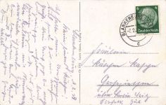 AK Blankenburg Stadtansicht Blick vom Eichenberg Sachsen-Anhalt 1939 Postkarte
