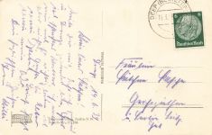 AK Deep Schießplatz Pommern Stettin 1939 gelaufen Postkarte