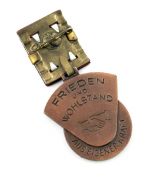 DDR Aktivist des Fünfjahresplan bronzefarben Bandspange 1952