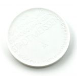 DDR Porzellan Medaille Stadtsiegel Bürgerinitiative Meissen 1989