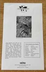 10 Yuan 1992 China Weißstorch Silber PP Zertifikat Tierwelt