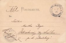 AK Tsingtau 青岛 市 Kiautschou China Chinesische Gerichtssitzung Feldpost 1901