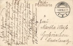AK Sommerfeld Lubsko Breite Straße Ostbrandenburg Niederlausitz 1916 Postkarte