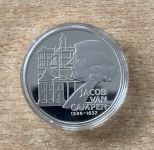 25 ECU 1996 Jacob van Campen Niederlande PP Silber mit Zertifikat