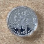 25 ECU 1996 Jacob van Campen Niederlande PP Silber mit Zertifikat