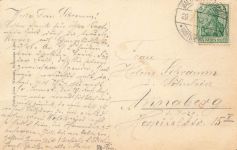 AK Bad Oppelsdorf Josefquelle Zollamt Schlesien gelaufen 1912 Postkarte