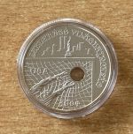 1000 Forint 1993 Ungarn Tor Fußball PP Silbermünze Mit Zertifikat