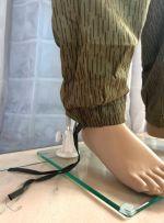 DDR NVA Fallschirmjäger Uniformhose Strichtarn Offizier / Mannschaft g52 1980
