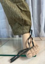 DDR NVA Fallschirmjäger Uniformhose Strichtarn Offizier / Mannschaft g52 1980