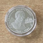 10 Diner 1998 Andorra Claudio Monteverdi PP Silber mit Zertifikat