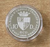 10 Diner 1998 Andorra Claudio Monteverdi PP Silber mit Zertifikat