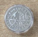 25 ECU 1993 Portugal Bartolomeo Dias PP Silber mit Zertifikat