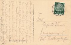 AK Sassnitz Ostseebad Kreidefelsen Mecklenburg-Vorpommern 1933 Postkarte