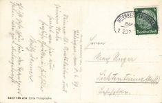 AK Tübingen Marktplatz Brunnen Baden-Württemberg 1939 gelaufen Postkarte