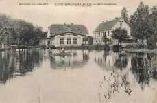 AK Seidenberg Riviera der Lausitz Cafe Grundmühle Schlesien 1915 Postkarte