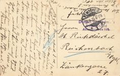 AK Solingen Schlossburg an der Wupper Nordrhein-Westfalen 1915 Postkarte