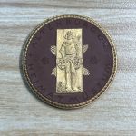 DDR Porzellan Medaille Meißen Altenburger Heimatmuseum