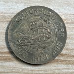 DDR Medaille 800 Jahre Aue 1173 1973 Kulturbund Gold