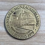 DDR Medaille 1979 Zentrale Münzausstellung Leipzig Kulturbund Helmut König