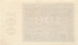 Reichsbanknote 100 Millionen Mark 22.8.1923 DEU-120c Kassenfrisch / UNC