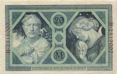 Reichsbanknote 20 Mark 4.11.1915 DEU-42 Kassenfrisch / UNC