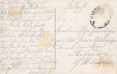 AK Posen Botanischer Garten Posen gelaufen Postkarte