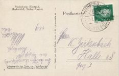 AK Marienburg Hochschloss Südost-Ansicht Westpreussen 1929 gelaufen Postkarte