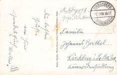 AK Hirschberg Stadtansicht Riesengebirge Schlesien 1939 gelaufen Postkarte
