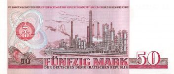 DDR Banknote 50 Mark 1971 Friedrich Engels Ro: 360a KASSENFRISCH/UNC