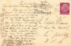 AK Plauen Adolf Hitler Park Sachsen Vogtland 1936 gelaufen Postkarte