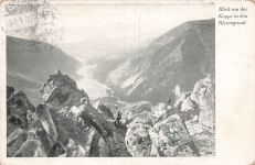 AK Riesengebirge Blick von Koppe in Riesengrund Schlesien 1906 Postkarte