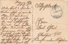 AK Leipzig Völkerschlachtdenkmal Straßenbahn Sachsen 1915 gelaufen Postkarte