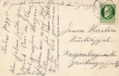 AK Bad Steben Unter den Kolonaden Bayern gelaufen Postkarte