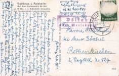 AK Horburg bei Schkeuditz Gasthaus Ratskeller Kirche Sachsen-Anhalt 1941