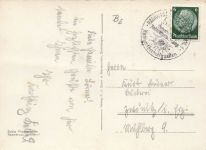 AK St. Joachimsthal Stadtansicht Böhmen Erzgebirge 1939 gelaufen Postkarte