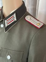 DDR NVA Uniformjacke 1959 Offizier Artillerie gr. 48 schwarzer Kragen