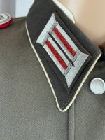DDR NVA Uniformjacke 1959 Offizier Artillerie gr. 48 schwarzer Kragen