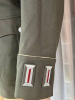 DDR NVA Uniformjacke 1959 Offizier Artillerie gr. 48 schwarzer Kragen